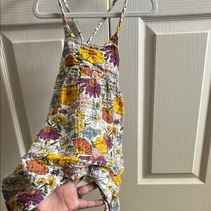 Floral Print Strappy Dress